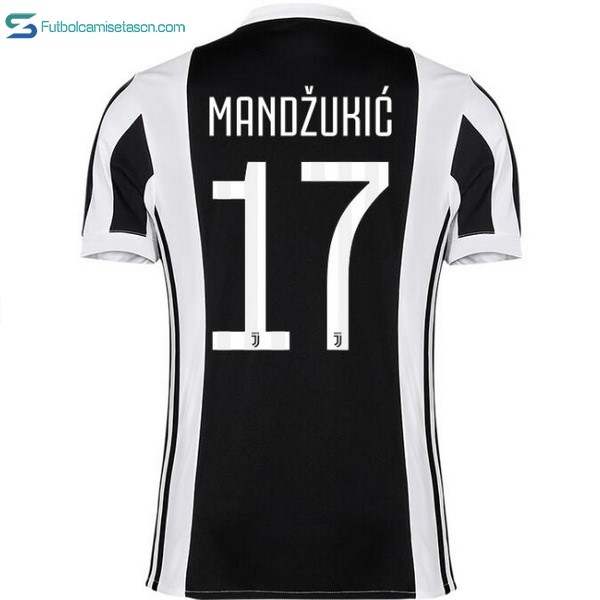 Camiseta Juventus 1ª Mandzukic 2017/18